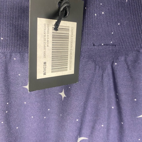 Brand new with tags! Darc Sport Midnight Blue Starry SHE Wolves Leggings - Picture 3 of 10